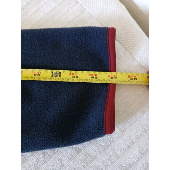 Nautica Men’s Fullzip Fleece Jacket -Navy/Maroon-Pockets-Sz XXL - Picture 12 of 15